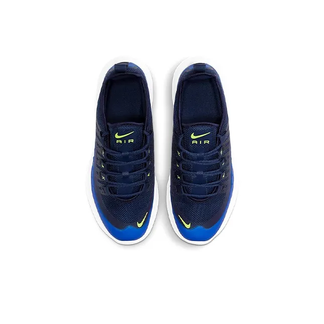 Nike Air Max Axis Cushioning Anti Slip And Wear Resistant Low Top Casual Shoes GS Blue Black-3