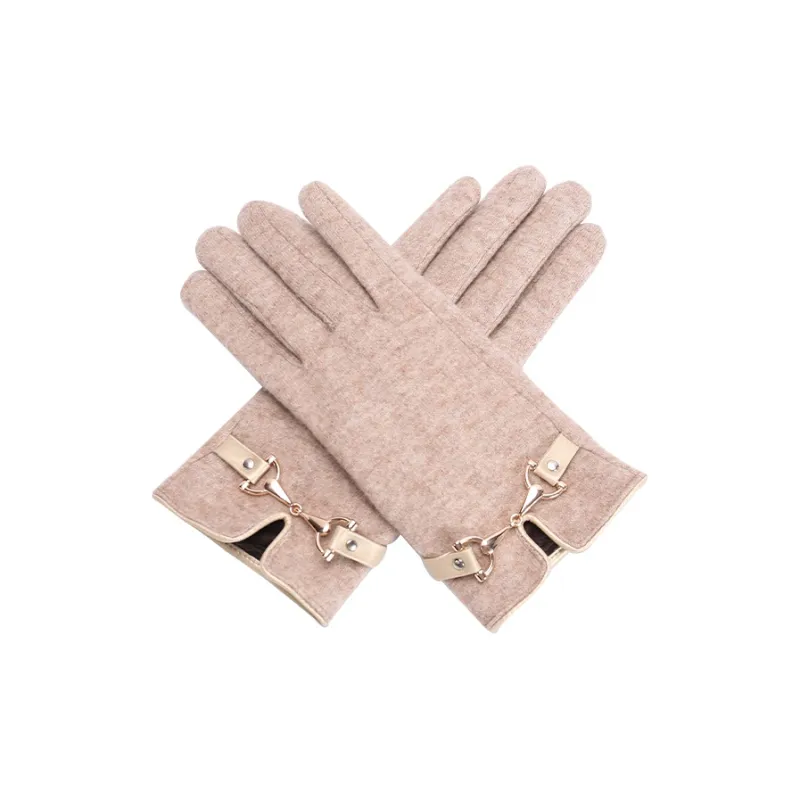 CACUSS Junior Wool Knit Gloves Women's-3