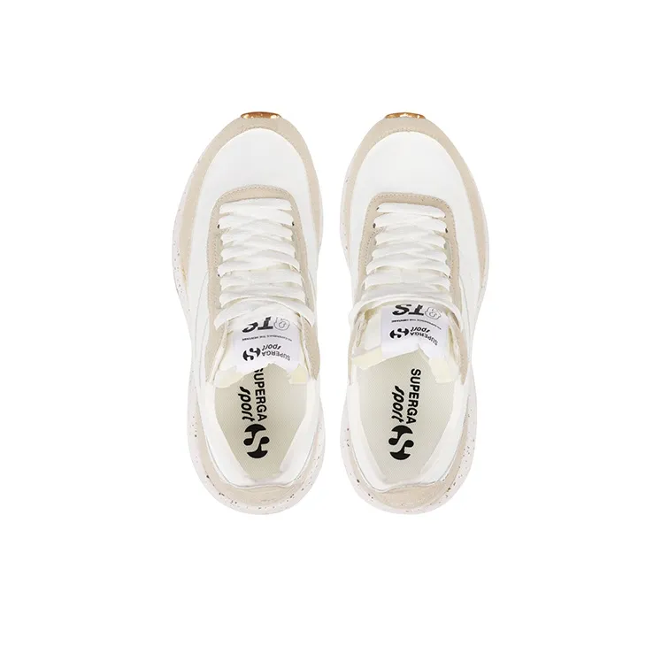 SUPERGA Casual Shoes Unisex Low-Top White/Camel-3
