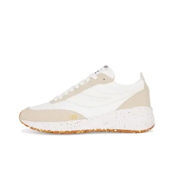 SUPERGA Casual Shoes Unisex Low-Top White/Camel