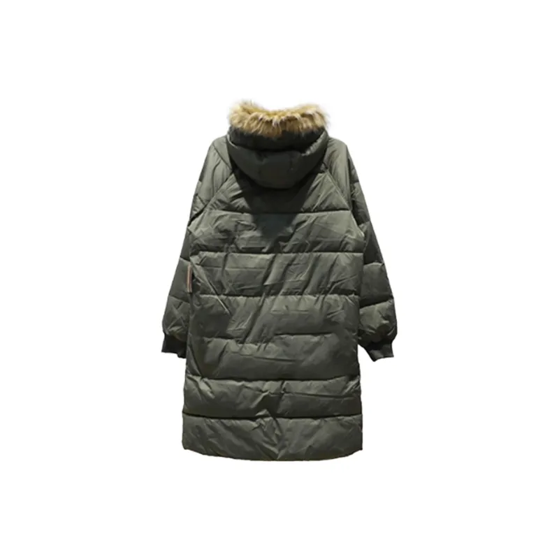 Vans Puffer Jacket Women's Green-1
