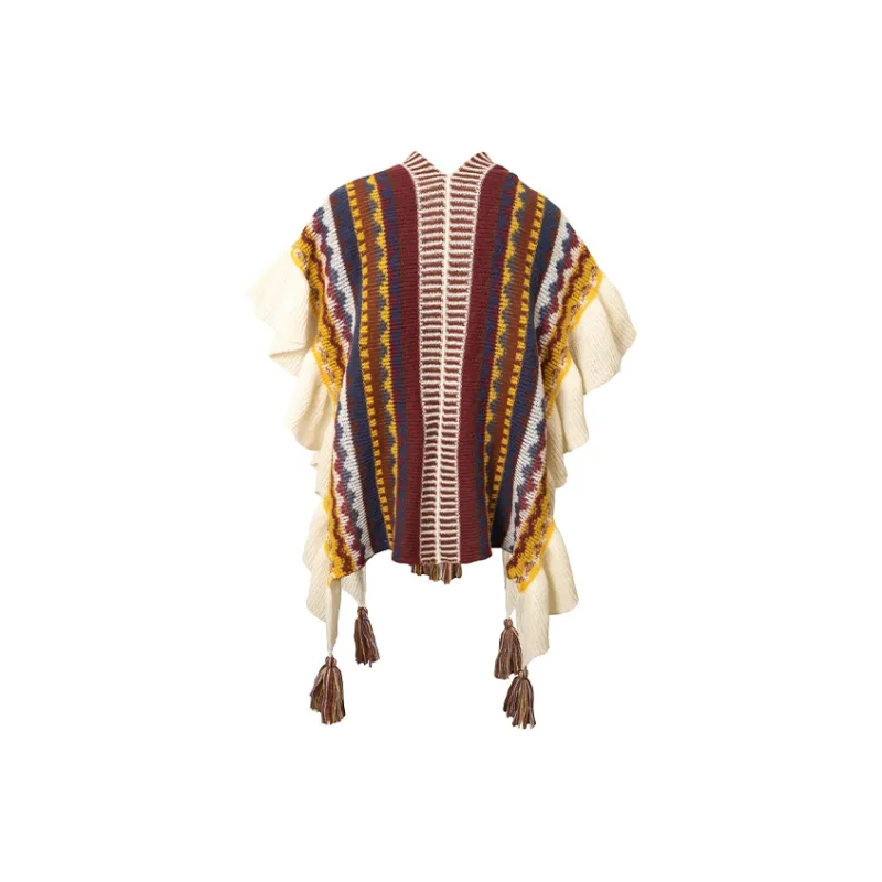 BAIJUAN Shawls Women's-4