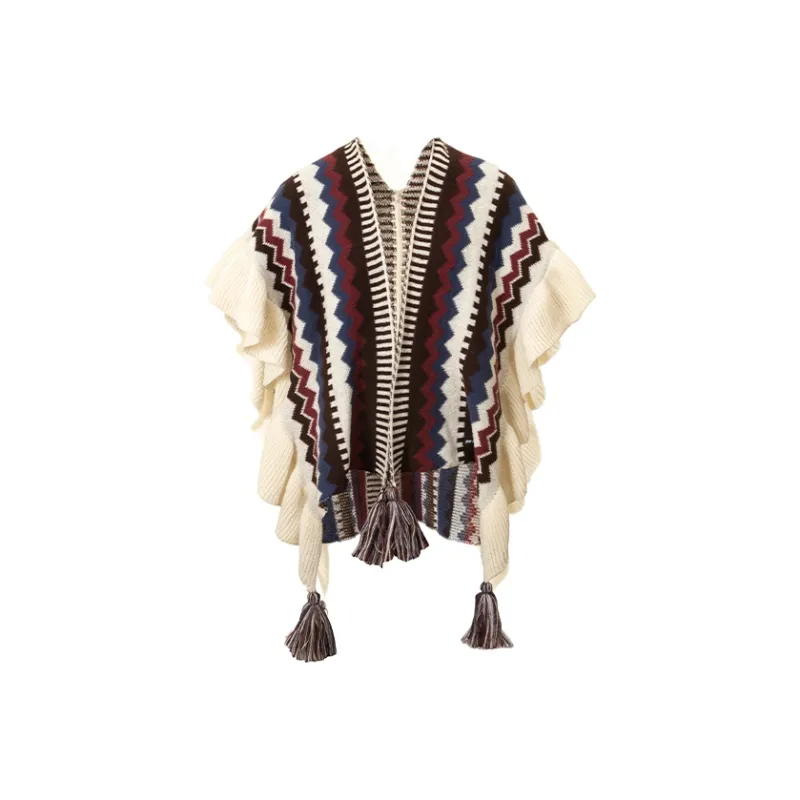 BAIJUAN Shawls Women's-2