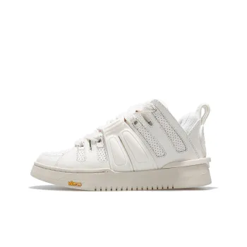 Palladium Pallablast Skate Anti Slip Wear Resistant Breathable Coverage Low Top Casual Shoes Men's White