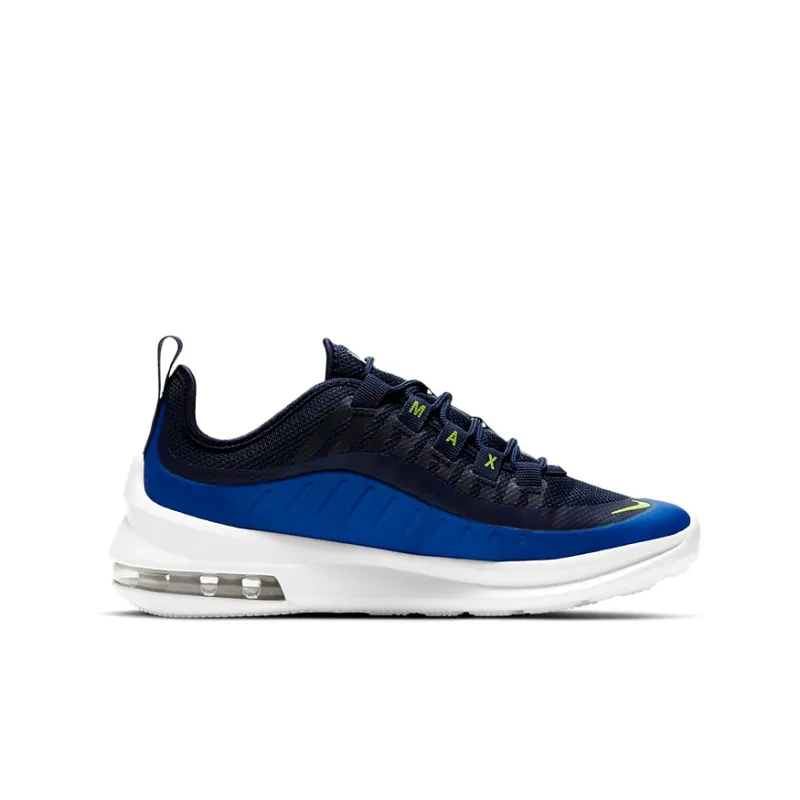 Nike Air Max Axis Cushioning Anti Slip And Wear Resistant Low Top Casual Shoes GS Blue Black-1