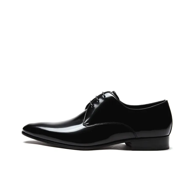 Satchi Dress Shoes Men Low Top Black-0