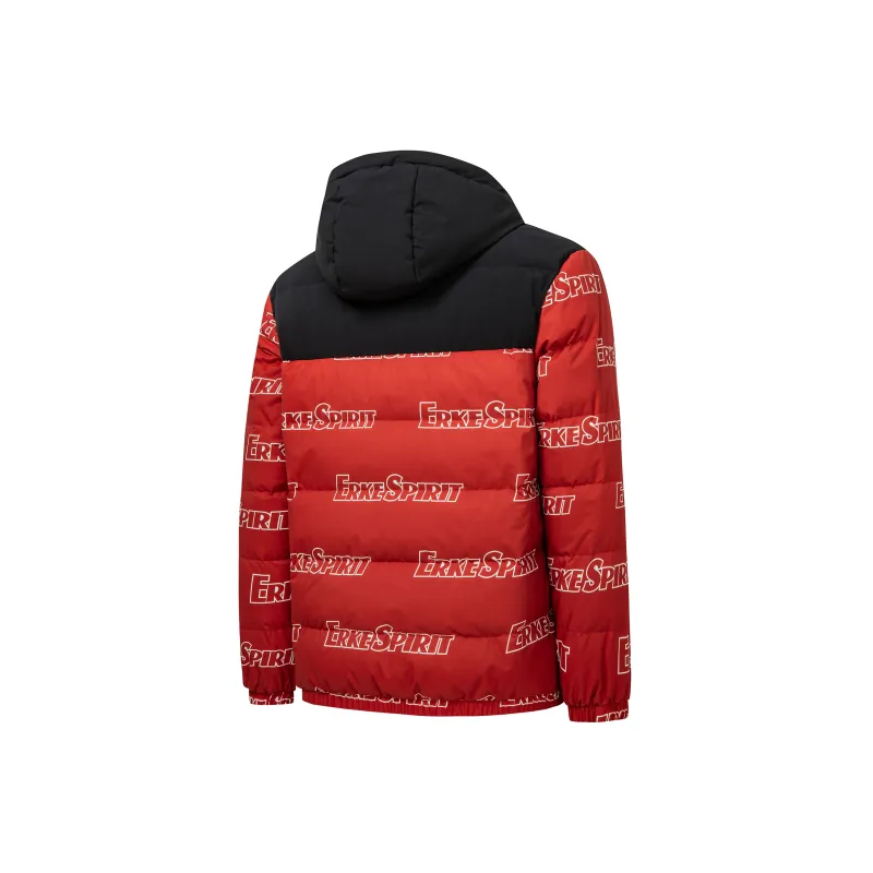 Erke Down Jacket Men's Amber Orange-1