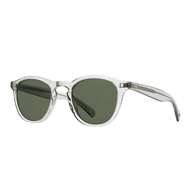 GARRETT LEIGHT Plate Oval Sun Glasses Unisex-0