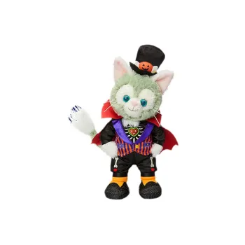 Disney Halloween Series Gelatoni 2022 Duffy And Friends Dolls Plush Doll 22.9cm Height Shanghai Disney