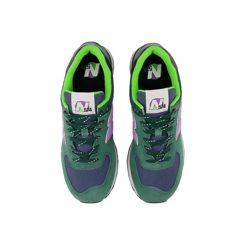 New Balance 574 Green Purple-2