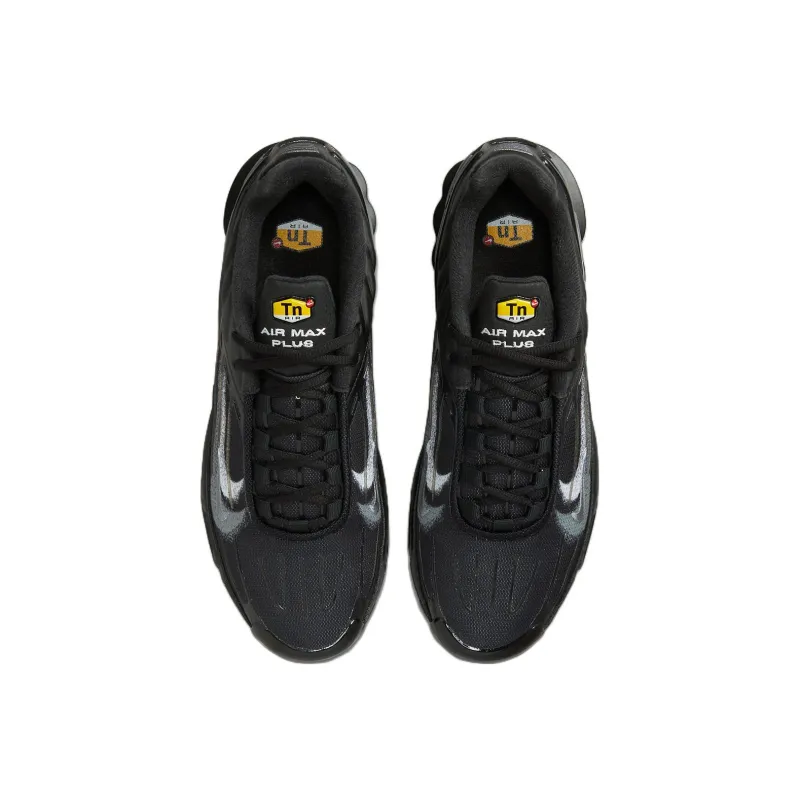 Nike Air Max Plus 3 'Stencil Swoosh Black'-3