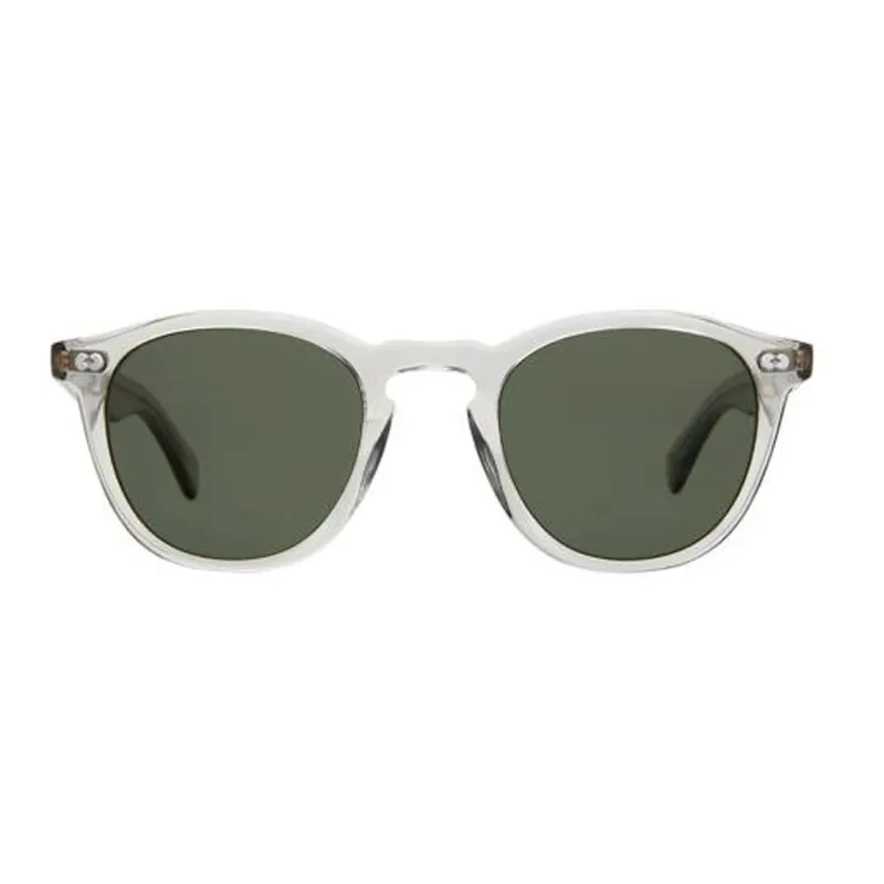 GARRETT LEIGHT Plate Oval Sun Glasses Unisex-1