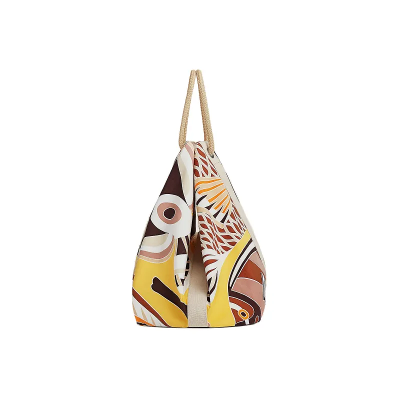 HERMES Traffic Jam Cotton Beach Bag, Shoulder Bag, Crossbody Bag, Handbag Women's-1