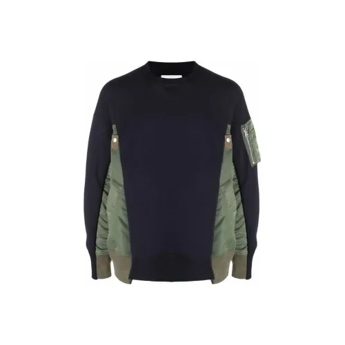 Sacai Sweatshirts Men Black