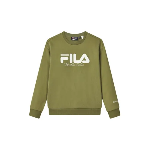 FILA Sweatshirts Unisex Refrigerators Green