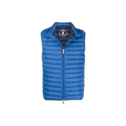 SAVE THE DUCK Vests Men Blue