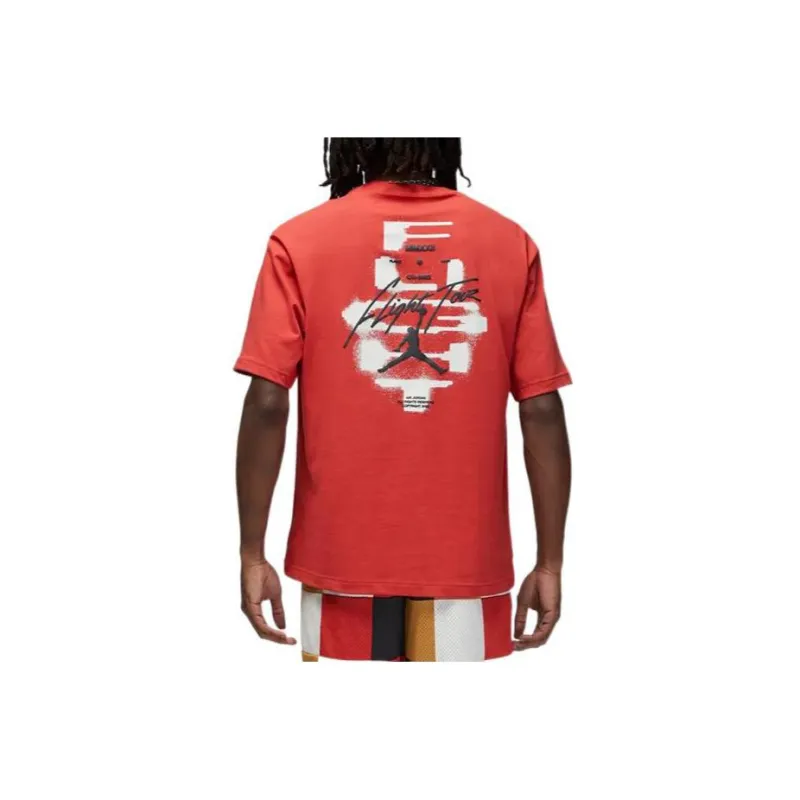 Jordan T Shirts Men Clay Red-1