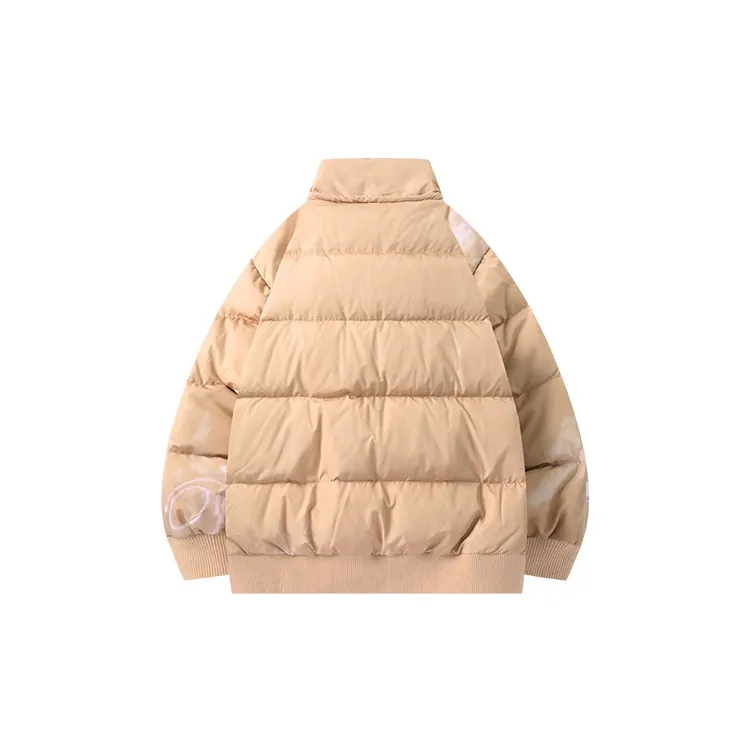LAMLICKA Puffer Jackets Unisex Khaki-1