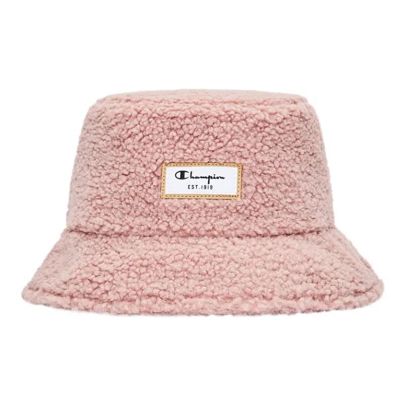 Champion Polyester Bucket Hats Unisex Pink/Black/Beige-0