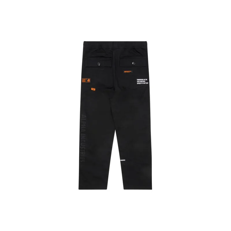 Bape X Alpha Industries Washed Pants-1