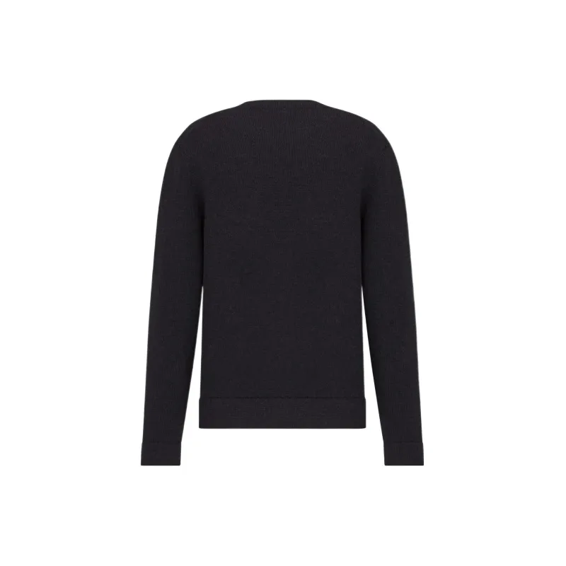DIOR FW22 Cashmere Sweater Men's Black-1