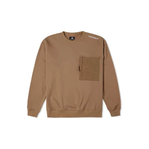 Converse COZY UTILITY Sweatshirts Men Brown