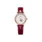 51022L.REW Heart Cut-Out Dial, Red Belt