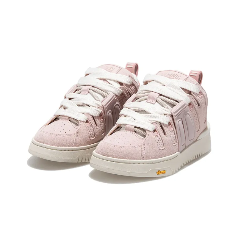 Palladium Pallablast Skate Anti Slip Wear Resistant Low Top Skateboard Shoes Women's Pink-2