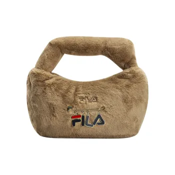 FILA Fabric Shoulder Bag Handbag Shoulder Bag Women's Light Brown