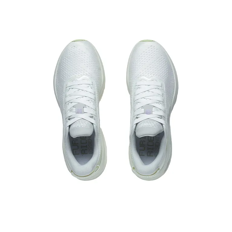 LiNing Furious Rider 6.0 Essential Cushioning Anti Slip And Wear Resistant Rebound Low Top Running Shoes Women's White-2
