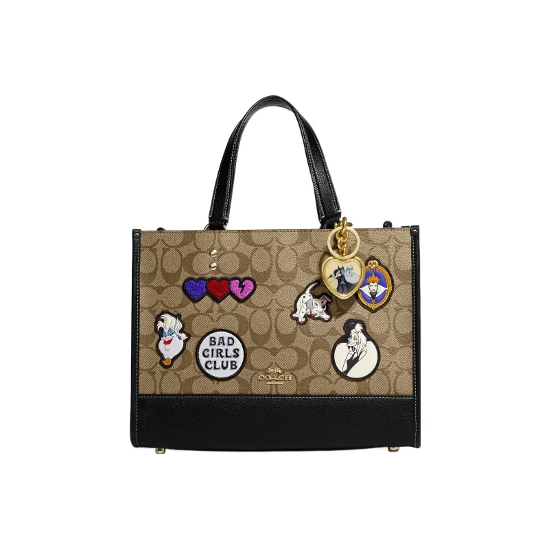 COACH Disney, Collaboration Metal With Enamel Bag Charm Bag Merch Women's Gold-4