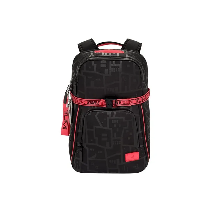 TUMI STAPLE Collaboration Fabric Backpack Unisex Black-0