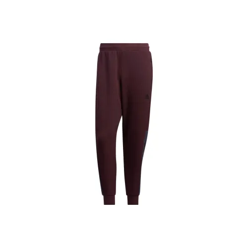 Adidas Knitted Sweatpants Men Dark Purple