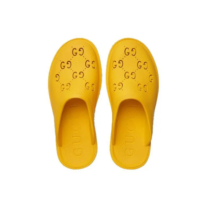 GUCCI Slip On Sandal 'Yellow'-2