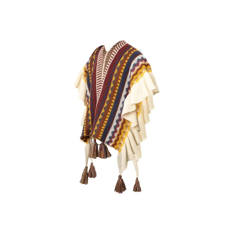 BAIJUAN Shawls Women's-3