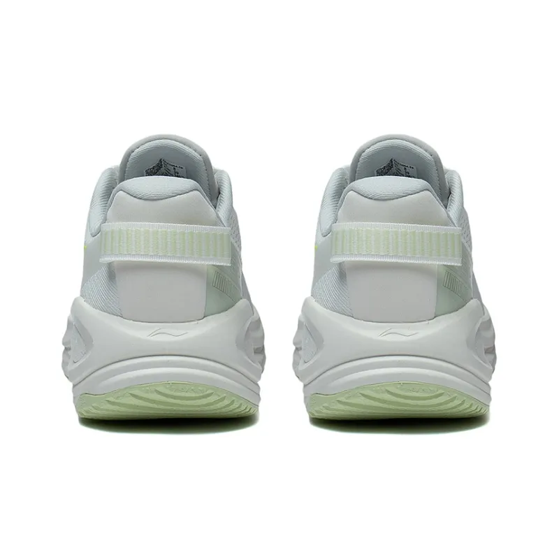 LiNing Furious Rider 6.0 Essential Cushioning Anti Slip And Wear Resistant Rebound Low Top Running Shoes Women's White-3
