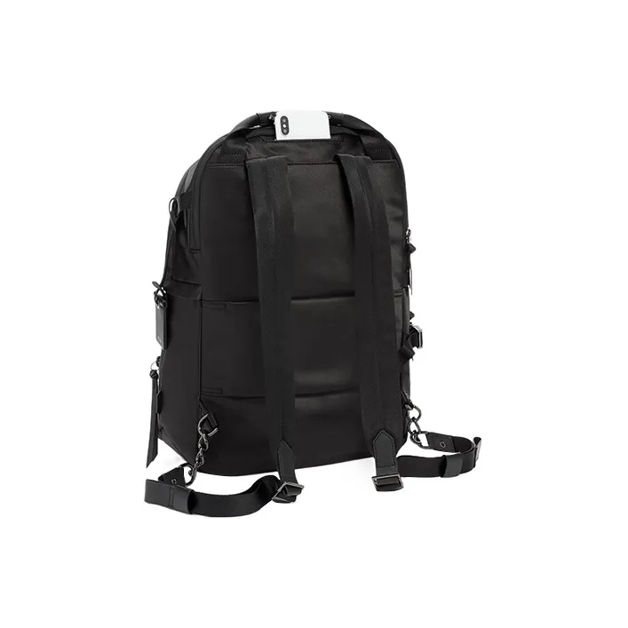 TUMI Fabric Backpack Unisex Black-2