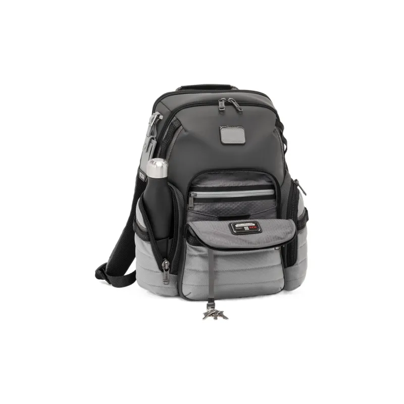 TUMI Alpha Bravo Nylon Backpack Men's Gray-1