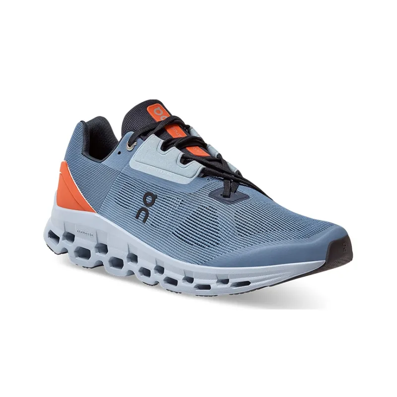 On Running Cloudstratus Lake Blue Flare Orange-2