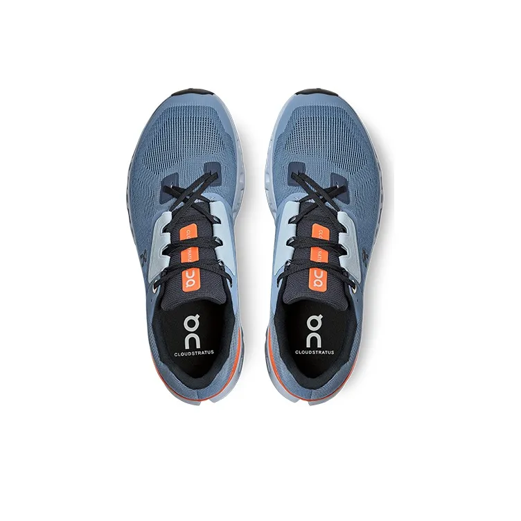 On Running Cloudstratus Lake Blue Flare Orange-3
