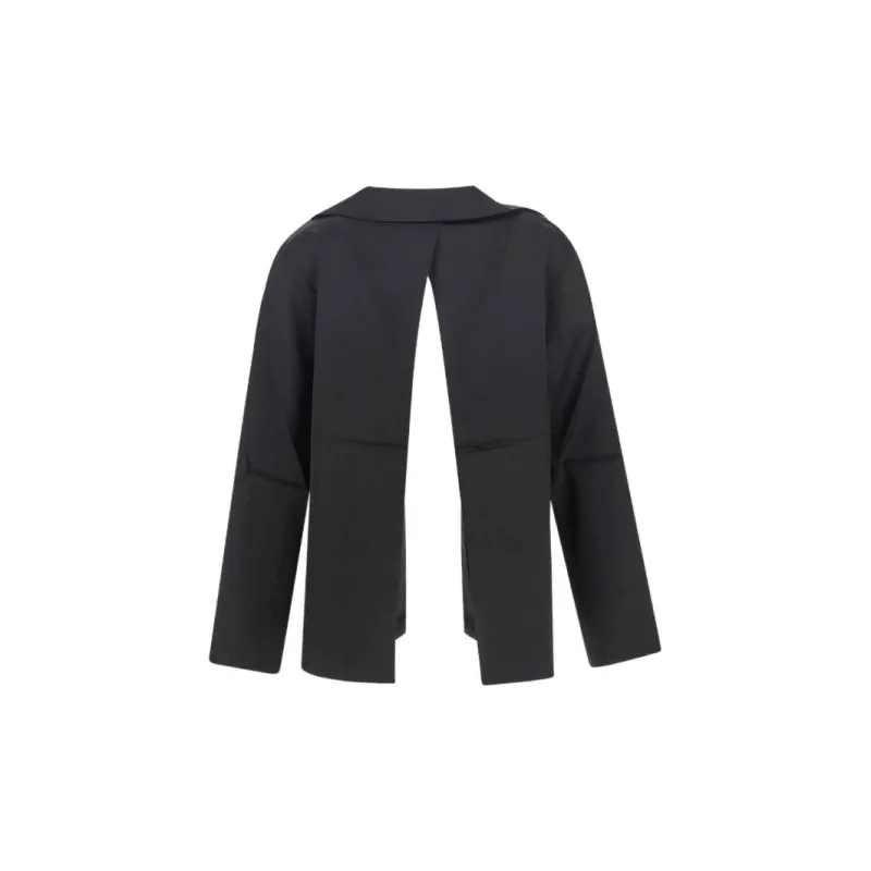 Jacquemus La Chemise Notte Satin Shirt-1