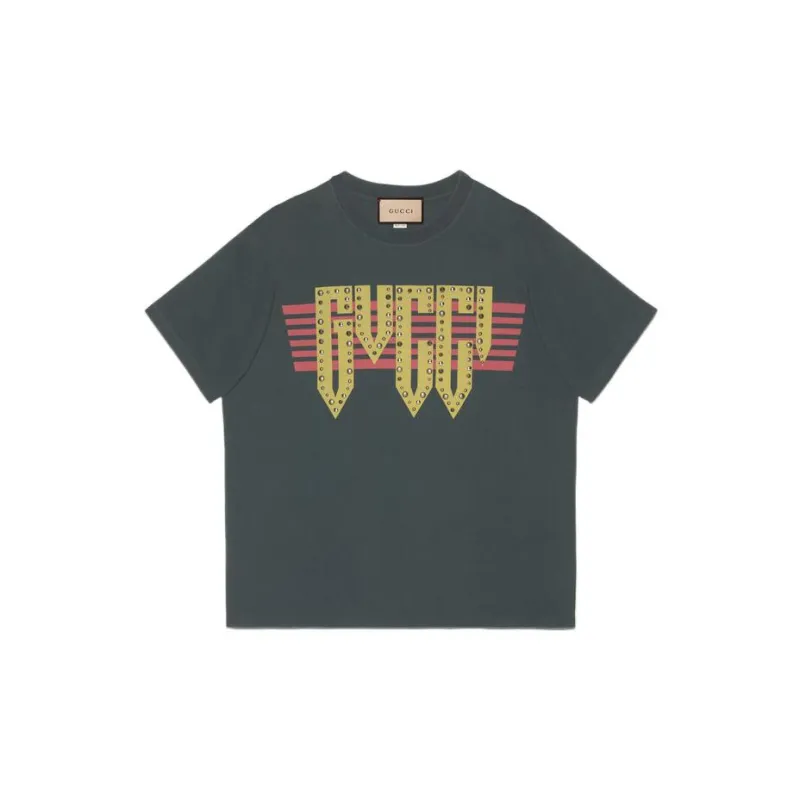 GUCCI Logo Print T shirt-0