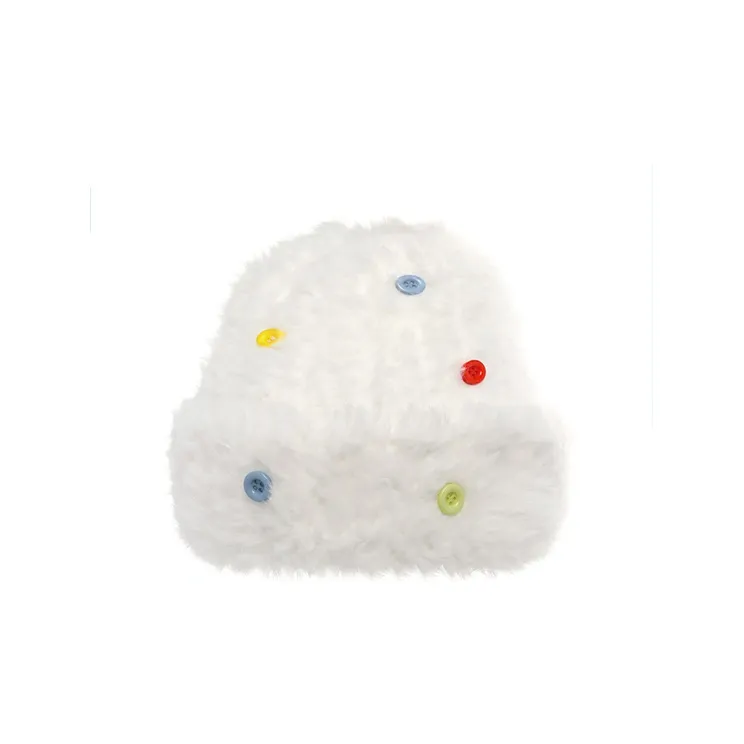 FREE RABBITⅡ Plush Yarn Beanies Unisex-3