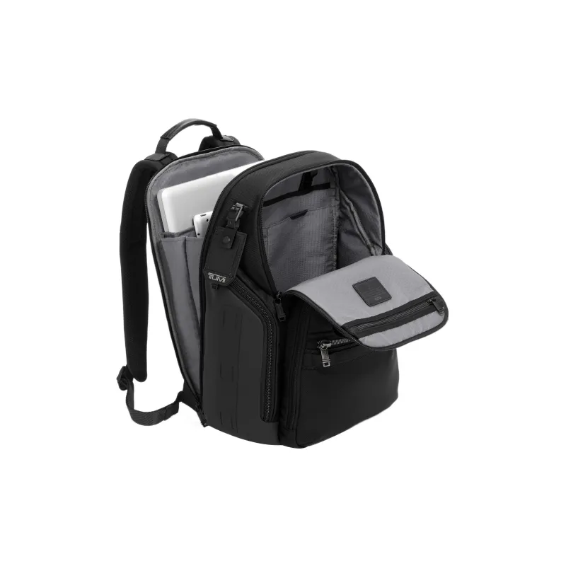 TUMI Alpha Bravo Nylon Backpack Regular Men's Black-3