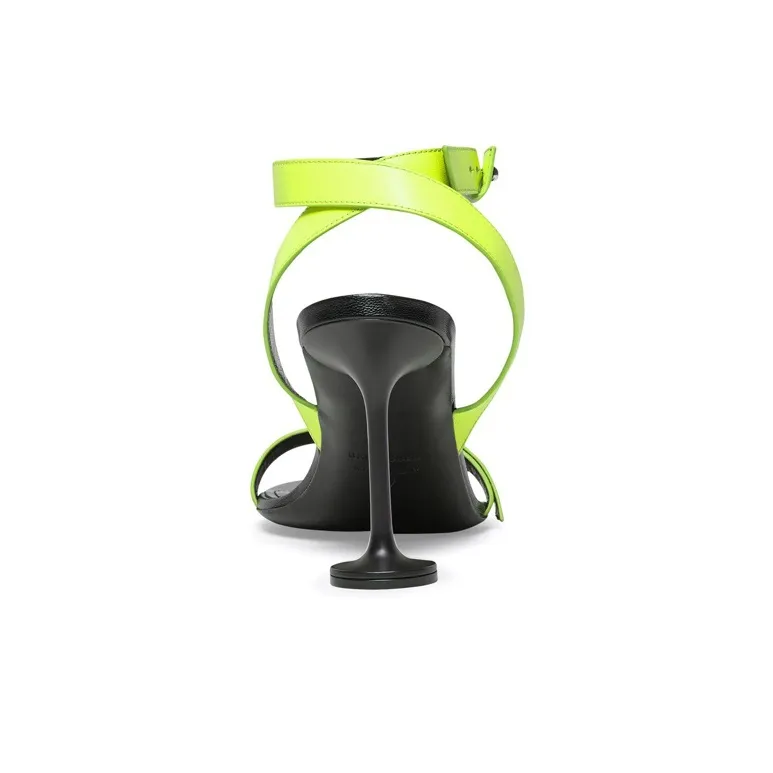 Balenciaga Afterhour Strap Sandals Women's Green-3