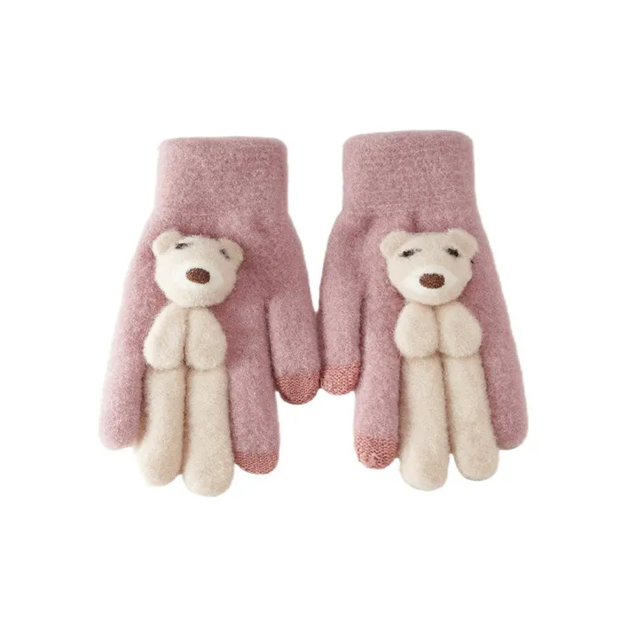 FREE RABBITⅡ Knit Gloves Women's-3