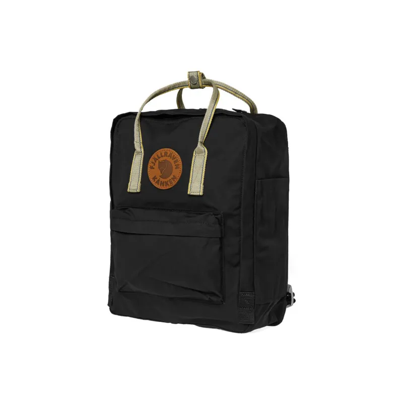 Fjallraven Kanken Recycled Polyester/Organic Cotton Backpack Regular Unisex Black-1
