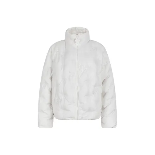 Bosieagender Down Jackets Unisex White