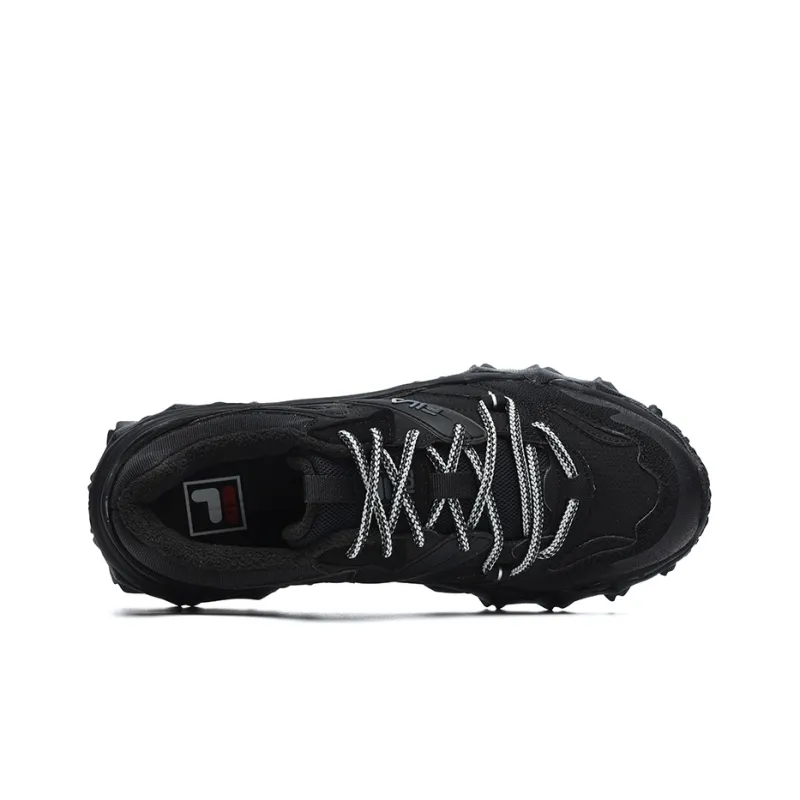 FILA Oakmont 2 WE Slip Resistant Warm Low Top Casual Shoes Women's Black-2