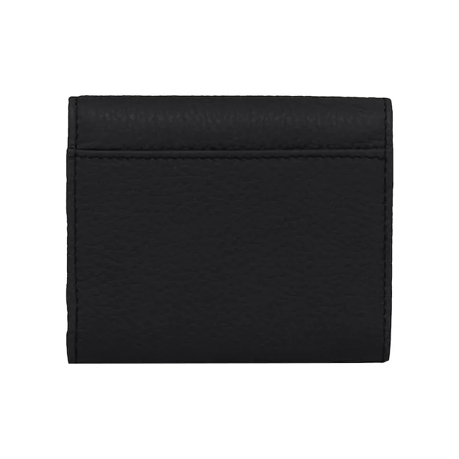 PRADA Leather Wallet Trumpets Women's Black-1